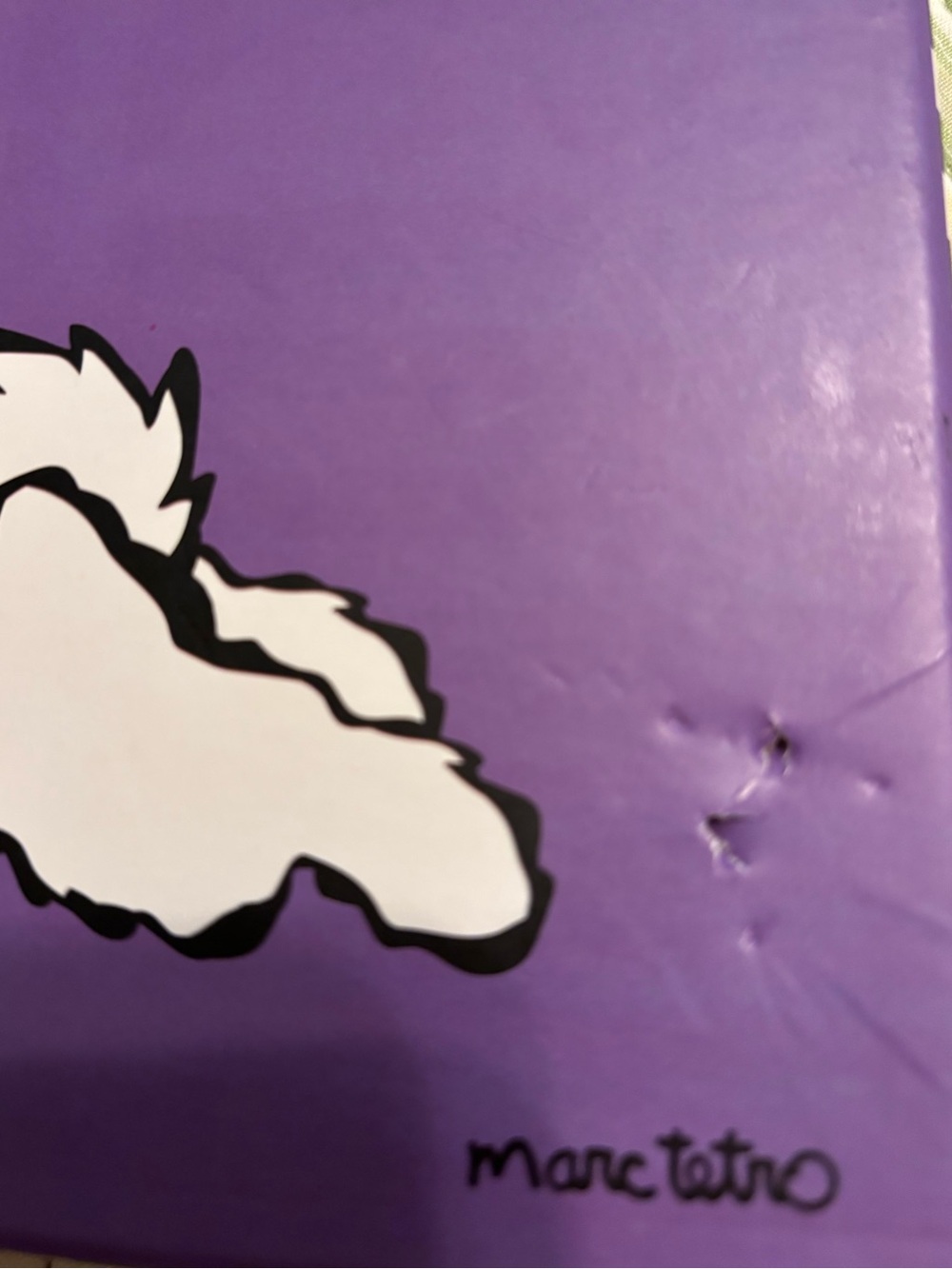 Marc Tetro bichon frise zip-around long wallet - NWT - Picture 6 of 6